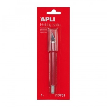 Cutter Apli 13751 cuchillo hobby precisión metal