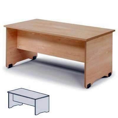 Mesa Rectangular Work  120x60x72 2000AB02 Aluminio/Gris