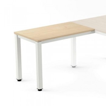 Ala mesa Rocada Serie Executive 100X60cm  Blanco/Haya 2107AM01