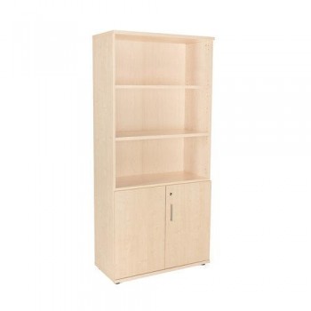 Armario Rocada Puertas Bajas+ 4 Estantes 90x195x45cm 1103AA01 Haya/Haya