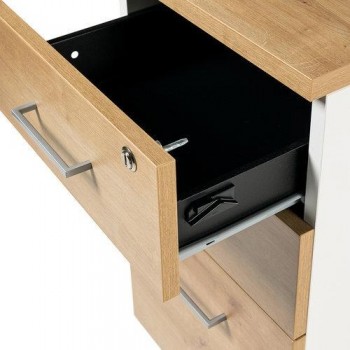 Buck 2 Cajones+1 Cajon Archivo 47x72x60cm 4006AA01 Haya/Haya