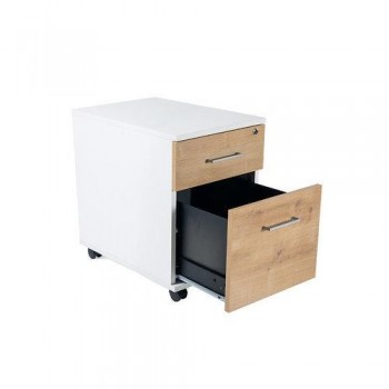 Buck Movil Rocada 1 Cajon + 1 Cajon Archivo 40x58x59.5cm 4004AA01V24 Haya/Haya