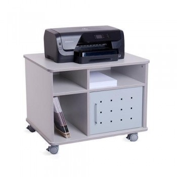 Mesa movil Rocada melamina 72X58X59cm Gris/gris 4020