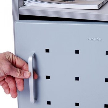 Mesa Multiusos Rocada Movil Melaminada 47x48.5x67.5cm 4030 Gris