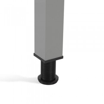 Mesa Rocada forma de L derecha serie Executive 2051AM04 160x110 Blanco-blanco