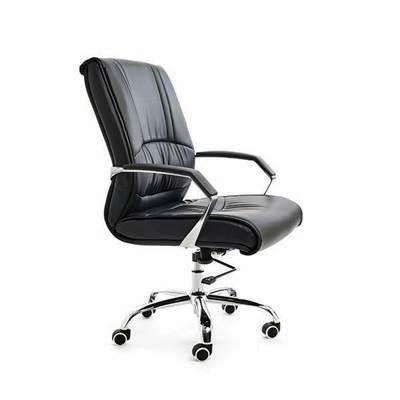 Silla Rocada RD-988 Negra Eco Piel