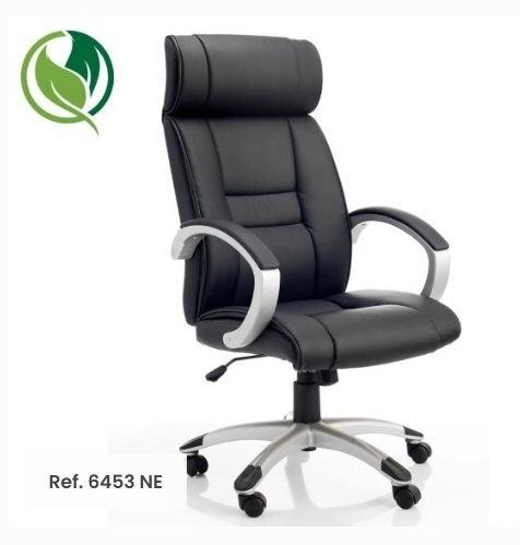 Sillón ergonómico de dirección A.2000 Pomba mecanismo basculante negro 6453NE