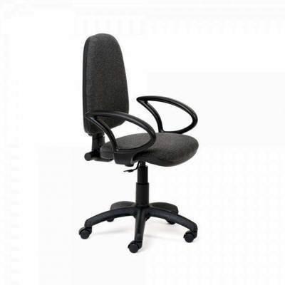 Silla Oficina Single 930/4+956 Con Brazos Negro