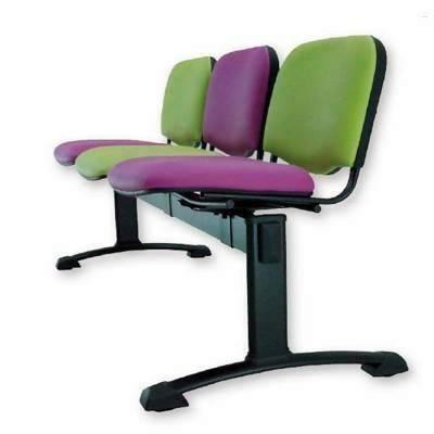 Bancada Fissa 05FISS2PNABSGL 2 Plazas Negro 77x60x100cm