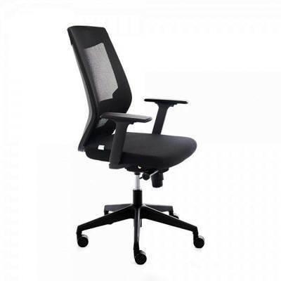 Silla De Oficina Korn 908-4 Mecanismo Basculante Con Brazos Negro