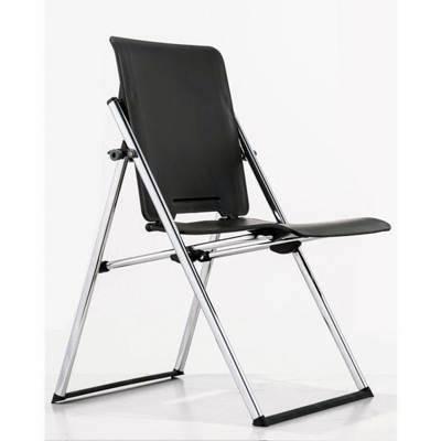 Silla Confidente Convertible En Mesa RD-992V19-4 Sin Brazos Negra