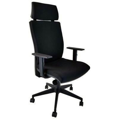 Sillon Rap-Neus 01NEUCA16ABSG-AZ Mecanimso Sincro Cabezero Y brazos Negro