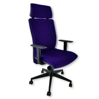 Sillon Rap-Neus 01NEUCA16ABSG-NE Mecanimso Sincro Cabezal/Brazos negro
