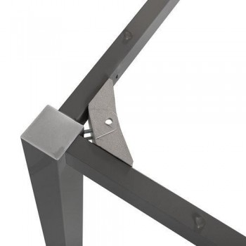 Kit Mesa Executive L Derecha Rocada 180x110 2052AD04 Aluminio/Blanco