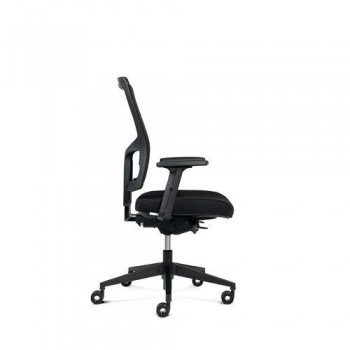 Silla Rocada 937V19-4 Negra Con Brazos