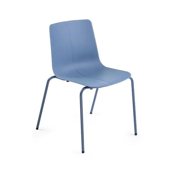 Silla confidente Aitana sin brazos azul BA4306003200