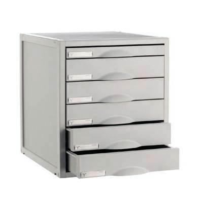 Bandeja Archivo 2000 8206C GS 6CAJ.Gris