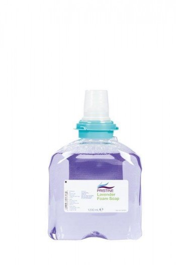 C.2 cargas de jabón manos Bunzl espuma lavanda 1,20l carga 19229