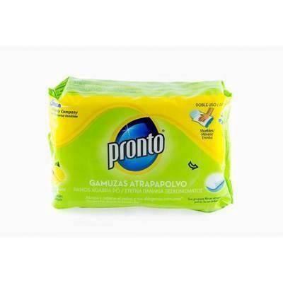 Paquete De 2 Gamuzas Pronto J679649 Atrapapolvo Limon