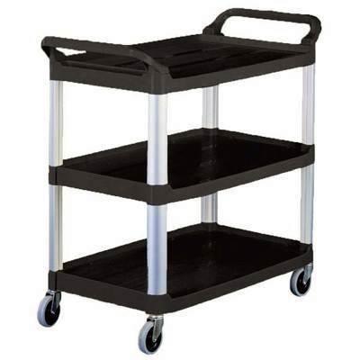 Carro De Servicio Service 8161-Ne Cart Negro 103x51x90cm