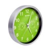 Reloj pared Pilalip redondo 25cm. verde 0010210.7
