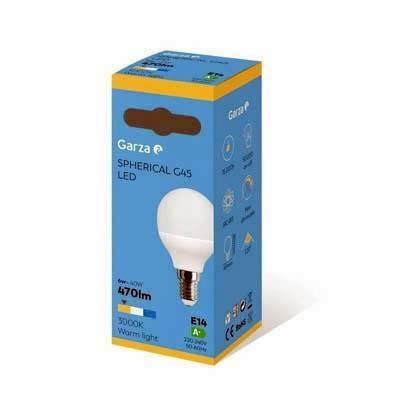 Bombilla Garza 461445 Led 6W esferica luz calida