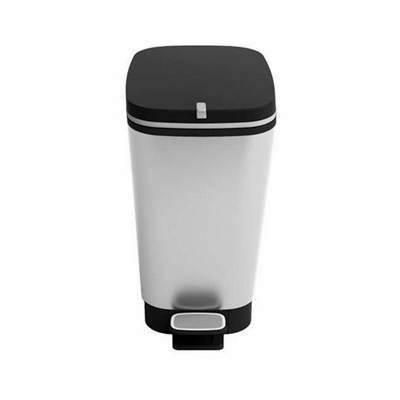 Papelera 237544 pedan Bin 35 litros metalizado