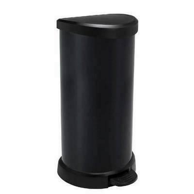 Cubo Curver  con pedal 40l negro
