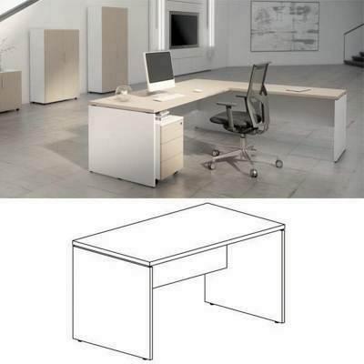 Mesa Rectangular Premier Melaminada 120x80x75 9090.5161