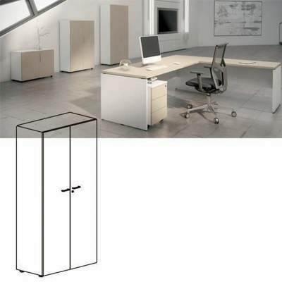 Armario Puertas Completas Premier Melaminado 146x42x80cm 9090.8658