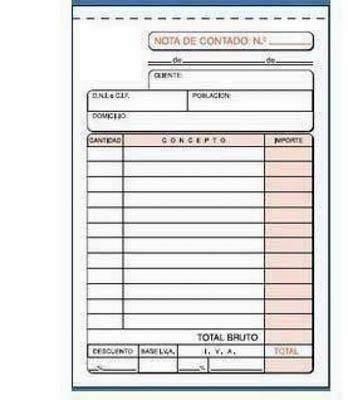 NOTA CONTADO 
